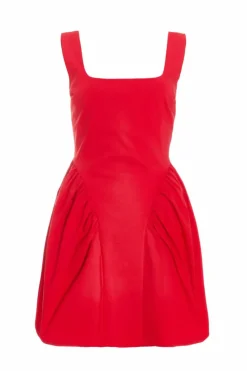 Skater Dresses*Quiz Scoop Back Skater Dress Red