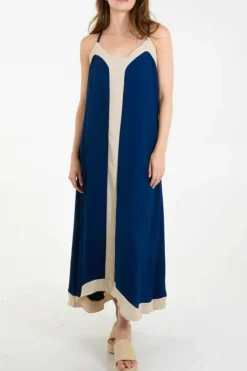 Cami Dresses|Midi Dresses*HOXTON GAL Relaxed Fit Cami Midi Dress Navy