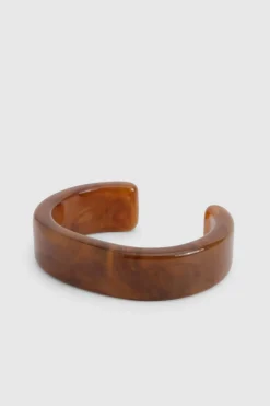 Bracelets*boohoo Resin Chunky Bangle amber