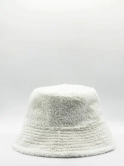 Hats & Gloves|Hats & Gloves*SVNX Reversible Borg Bucket Hat Cream
