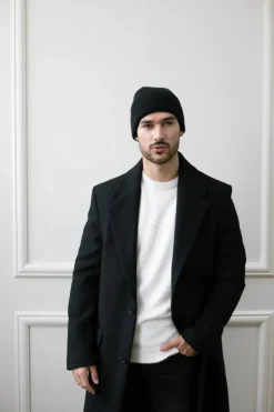 Hats & Gloves|Hats & Gloves*SVNX Ribbed Beanie Hat In Black