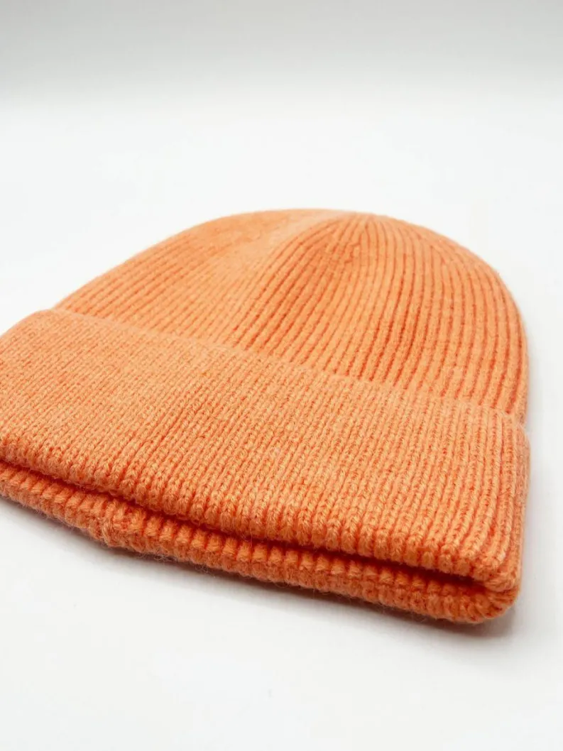 Hats & Gloves|Hats & Gloves*SVNX Ribbed Beanie Hat In Coral