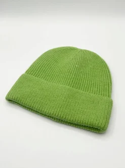 Hats & Gloves|Hats & Gloves*SVNX Ribbed Beanie Hat In Green