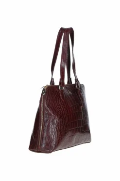 Shoulder Bags|Handbags*Ashwood Leather Riviera Chic' Real Leather Bag Burgundy