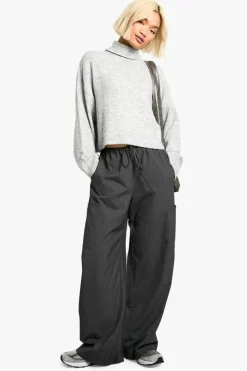 Jumpers|Knitwear*boohoo Roll Neck Boxy Jumper grey marl