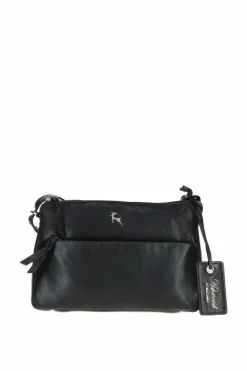 Handbags|Cross-Body Bags*Ashwood Leather Rose' Elegant Leather Crossbody Bag with Adjustable Strap Black