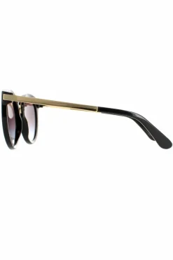Sunglasses*Dolce & Gabbana Round Grey Gradient Sunglasses Black