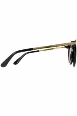 Sunglasses*Dolce & Gabbana Round Grey Gradient Sunglasses Black