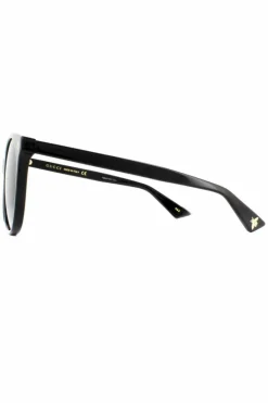 Sunglasses*Gucci Round Grey Gradient Sunglasses Black