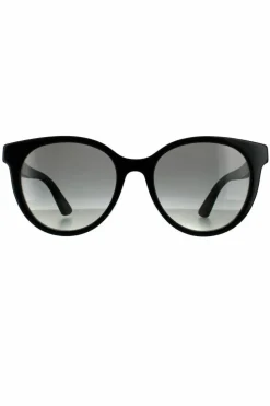 Sunglasses*Gucci Round Grey Gradient Sunglasses Black