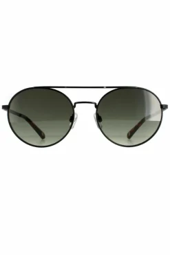 Sunglasses*Ted Baker Round Grey TB1531 Warner Sunglasses Black