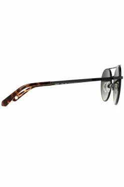 Sunglasses*Ted Baker Round Grey TB1531 Warner Sunglasses Black