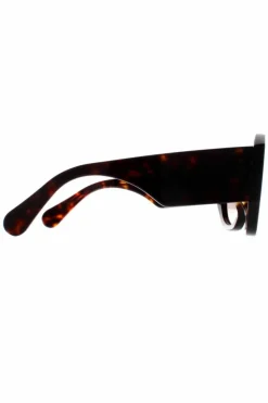 Sunglasses*Chloe Round Dark Havana Gradient CH0234S Brown