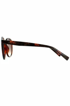 Sunglasses*Ted Baker Round Double Champagne Demi Gradient TB1677 Fleur Brown