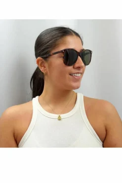 Sunglasses*Gucci Round Havana Sunglasses Brown