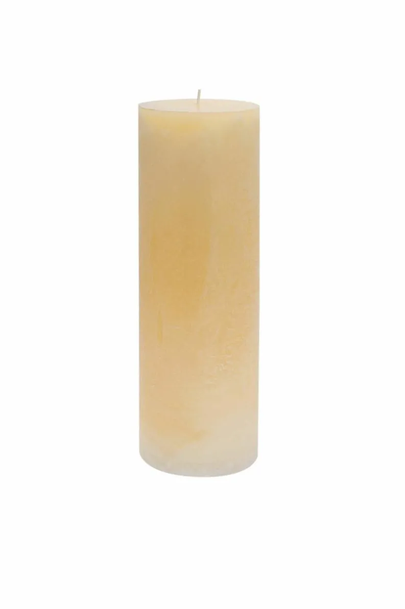 Candles & Diffusers|Candles*Nicola Spring Round Vanilla Pillar Candle - 215 Hours - Cream