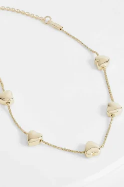 Bracelets*boohoo Scattered Heart Bracelet gold