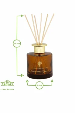Candles & Diffusers|Candles*Nicola Spring Scented Candle & Reed Diffuser Set 130g Sandalwood & Jasmine Orange