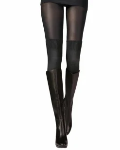 Tights & Socks|Tights & Socks*Pretty Polly Secret Sock Fashion Tight - Black