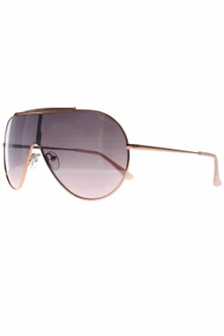 Sunglasses*Guess Shield Rose Silver Mirrored GF0370 Gold