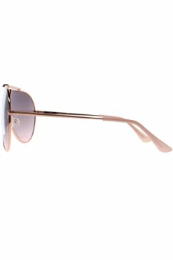 Sunglasses*Guess Shield Rose Silver Mirrored GF0370 Gold