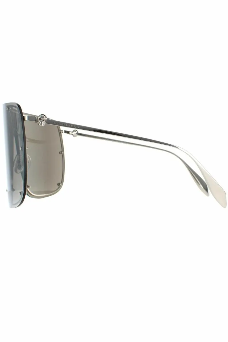 Sunglasses*Alexander McQueen Shield Mirror AM0313S Silver