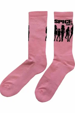 Tights & Socks|Tights & Socks*The Spice Girls Silhouette Ankle Socks Pink