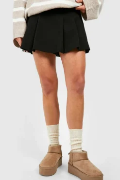 Tights & Socks|Tights & Socks*boohoo Single Knitted Thick Ribbed Sock cream