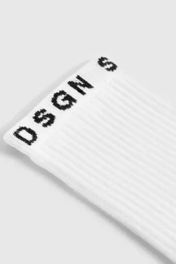 Tights & Socks|Tights & Socks*boohoo Single Dsgn Studio Basic Sports Sock white