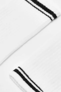 Tights & Socks|Tights & Socks*boohoo Single Stripe Sport Sock white