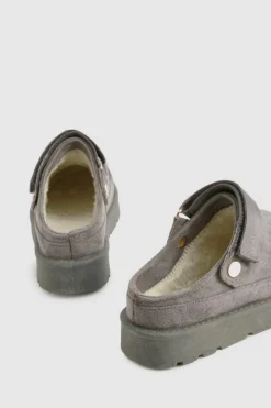Cosy Boots|All Boots*boohoo Slingback Cosy Mules grey