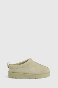 Cosy Boots|All Boots*boohoo Slip On Cosy Mules pistachio