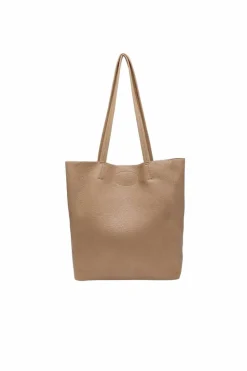 Handbags|Tote Bags*Kitise Slouch Roomy PU Leather Tote Handbag Yellow