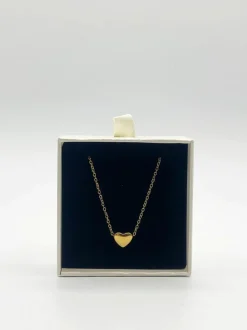 Necklaces*SVNX Small Heart Necklace in Gold