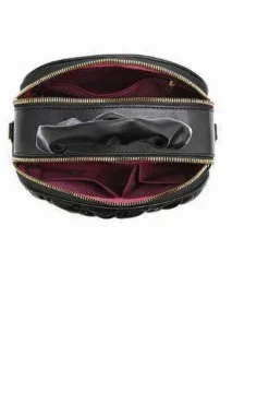 Cross-Body Bags*Kitise Small Top Handle Puffer Quilted Double Zipper Crossbody Bag Khaki