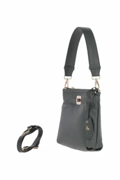 Shoulder Bags|Handbags*Ashwood Leather Small Two In One Leather Crossbody Bag & Shoulder Bag Bottle Green