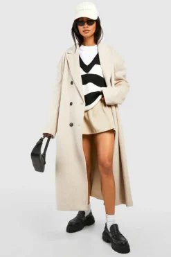 Oversized Jumpers|Jumpers*boohoo Soft Knit Stripe Jumper black