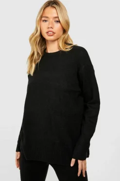 Knitted Co-Ords|Joggers*boohoo Soft Knit Tracksuit black