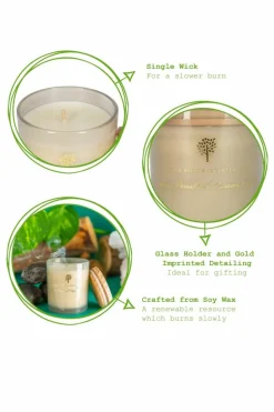Candles & Diffusers|Candles*Nicola Spring Soy Wax Scented Candle - 130g - Green Pomelo & Passion Fruit Grey