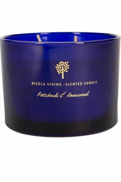 Candles & Diffusers|Candles*Nicola Spring Soy Wax Scented Candle 350g Patchouli & Rosewood Blue