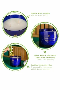Candles & Diffusers|Candles*Nicola Spring Soy Wax Scented Candle 350g Patchouli & Rosewood Blue