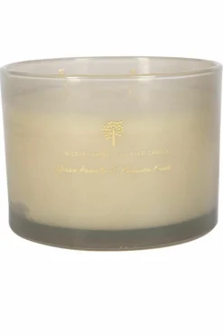 Candles & Diffusers|Candles*Nicola Spring Soy Wax Scented Candle 350g Green Pomelo & Passion Fruit Grey
