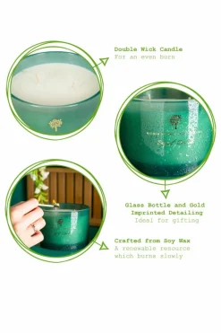 Candles & Diffusers|Candles*Nicola Spring Soy Wax Scented Candle 350g Sage & Seasalt Green