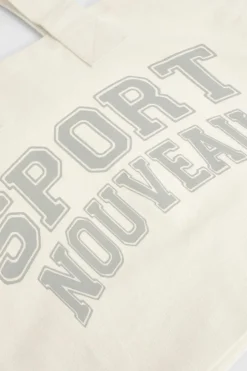 Handbags|Tote Bags*boohoo Sport Nouveau Slogan Tote Bag ivory