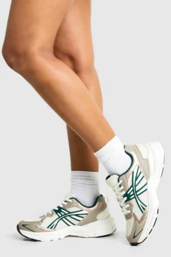 Trainers*boohoo Sports Panelled Chunky Trainers green