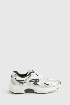 Trainers*boohoo Sporty Panelled Trainers silver