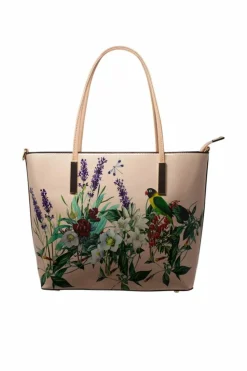 Tote Bags*SVNX Spring Garden Tote Bag in Pink