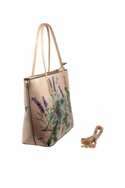 Tote Bags*SVNX Spring Garden Tote Bag in Pink