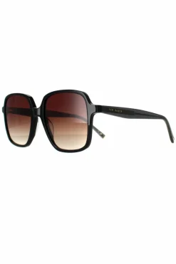 Sunglasses*Ted Baker Square Brown Gradient TB1688 Romey Black