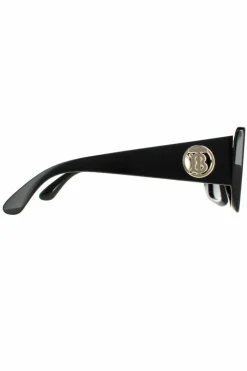 Sunglasses*Burberry Square Dark Grey BE4344 Daisy Black